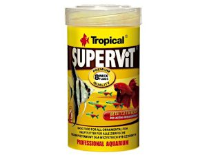 Akvaariokalojen hiutaleruoka Tropical Supervit Basic 250ml / 50g